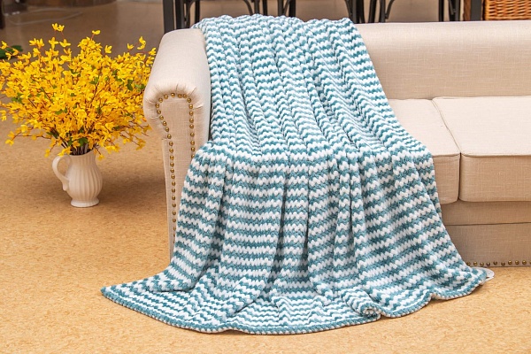 Покрывало 220 х 240 см Sofi de Marko Гринда морская волна