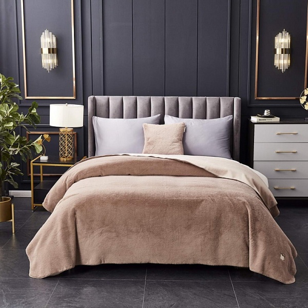 Плед 160 х 220 см Sofi de Marko Антуан мокко