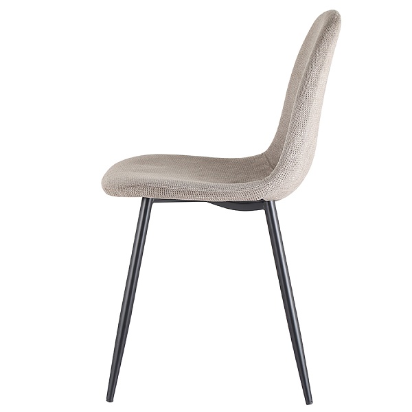 Стул breeze, шенилл, серо-коричневый