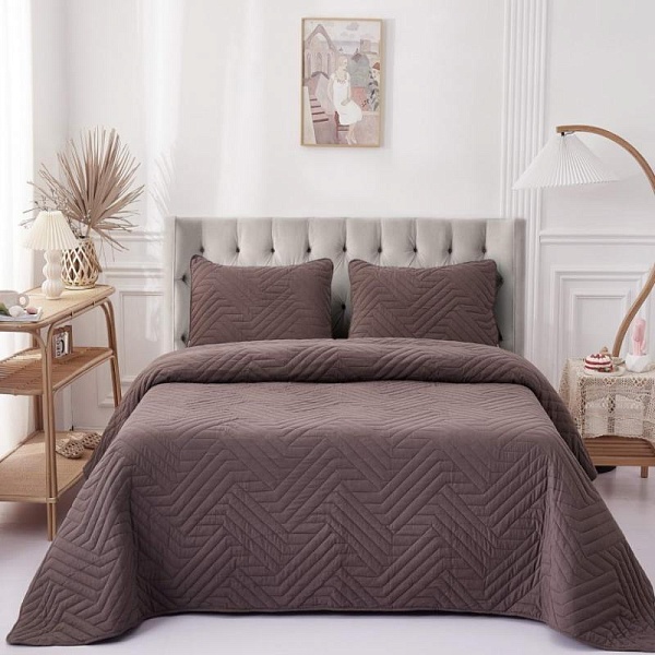 Мориц (шоколад) Покрывало160х220