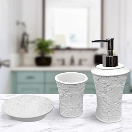 Набор аксессуаров для ванной Sofi de Marko №12 белый