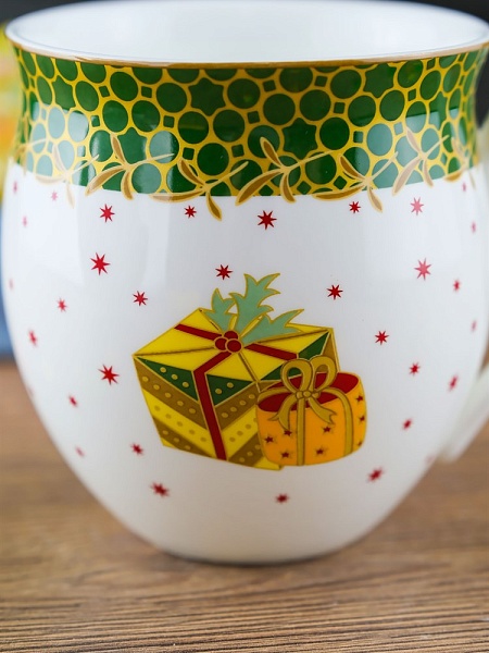 Кружка 440мл. фарфор Repast Magic time