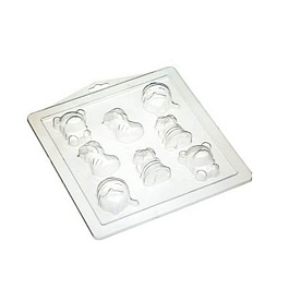 Форма "Рождество" для приготовления конфет [2шт] KitchenCraft