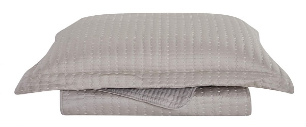 Комплект покрывало и наволочка 160 х 220 см Sofi de Marko Микаэлла бежевый