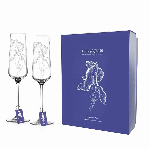 Набор бокалов для шампанского Lucaris Gracias 2 шт.