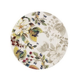 Тарелка 23см "Магнолия"
