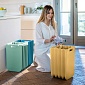 Корзина для белья складная Guzzini Eco Packly горчичный