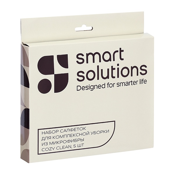 Набор салфеток для комплексной уборки Smart Solutions Cozy Clean 5 шт 