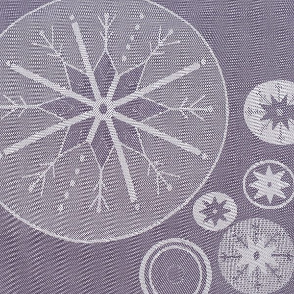 Салфетка 53 х 53 см Tkano New Year Essential Ледяные узоры фиолетовый