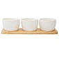 Набор чаш на подставке 200 мл Liberty Jones Soft Ripples 3 шт 