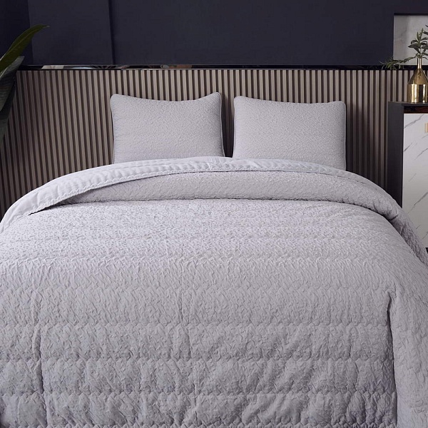 Надин (серое) Покрывало 160х220