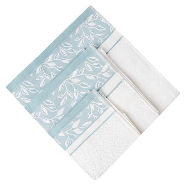 Полотенце 33 х 50 см Lasa Home Spring II бирюзовый