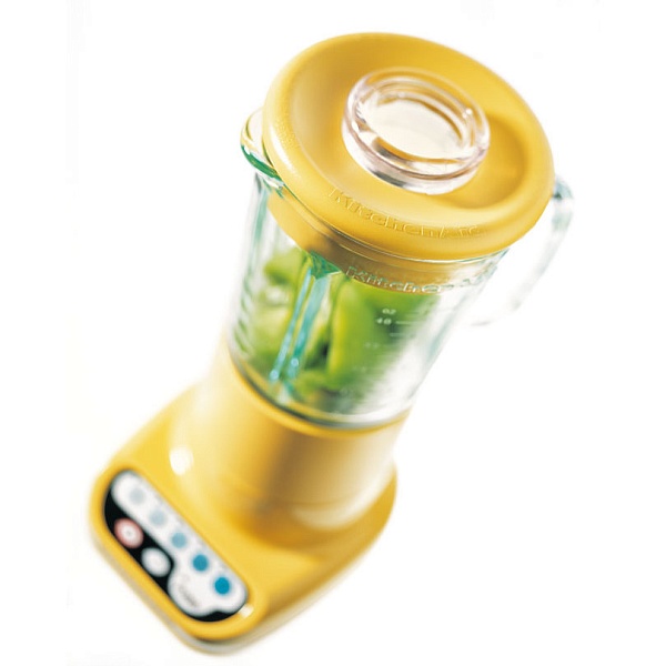 Блендер со стекл.стаканом 1,5л полупроф.Kitchen Aid желтый