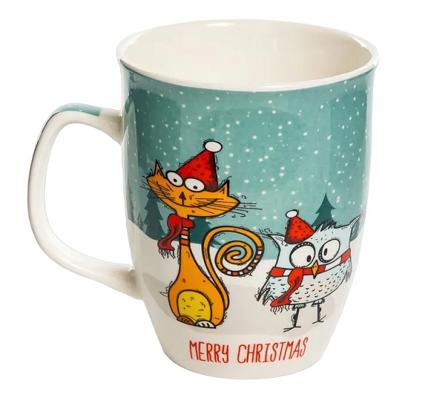 Кружка 350 мл ДРУЗЬЯ в асс