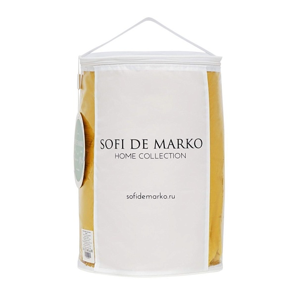 Одеяло 160 х 220 см Sofi de Marko Premium Mako горчичный