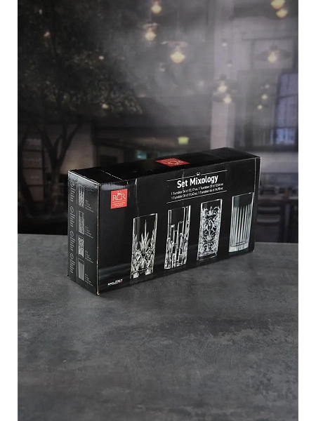 Набор стаканов для воды  RCR Mixology 4 шт