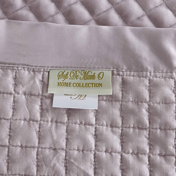 Комплект покрывало и наволочка 160 х 220 см Sofi de Marko Лоретта пудра