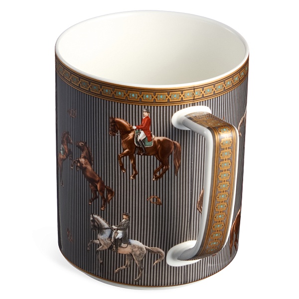 Кружка 560 мл Lefard Horse Club серая