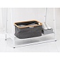 Складная корзина для белья 40 л Brabantia тёмно-серая