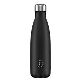 Термос 500 мл Chilly's Bottles Monochrome black