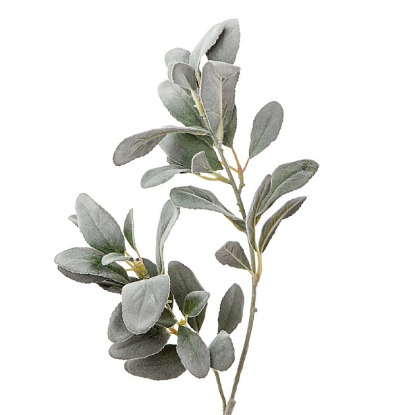 Ветка с листьями 58 см Азалия зеленая