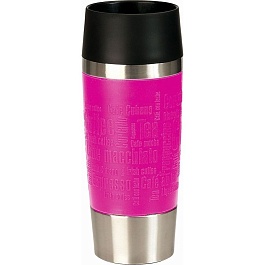 Термокружка 360 мл Emsa Travel Mug розовый