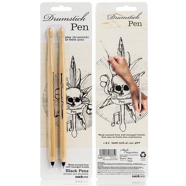 Ручки Suck UK Drumstick чёрный