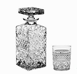 Набор для виски штоф 700 мл+6 стаканов 240 мл BRITTANY