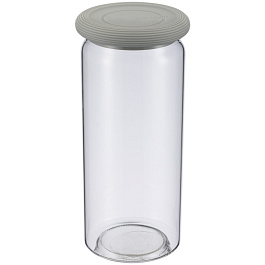Банка для сыпучих продуктов  Regent inox Linea Desco 1,1л 