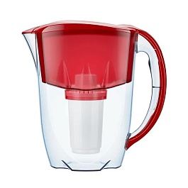 Фильтр для воды 2,8 л Аквафор Гратис красный