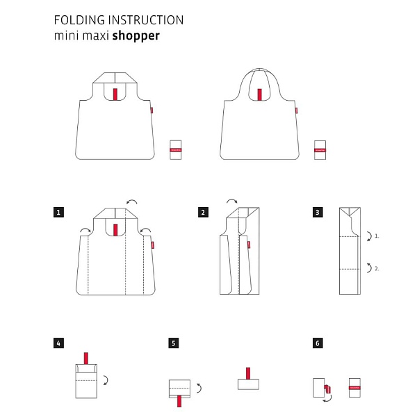 Сумка складная Reisenthel Mini Maxi Shopper oh yes