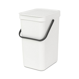 Встраиваемое мусорное ведро 12 л Brabantia Sort & Go Белый