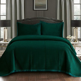 Комплект покрывало и наволочки 240 х 260 см Sofi de Marko Лоретта малахит