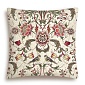 Подушка 45 х 45 см Le Gobelin Моррис Ловцы клубники бежевая