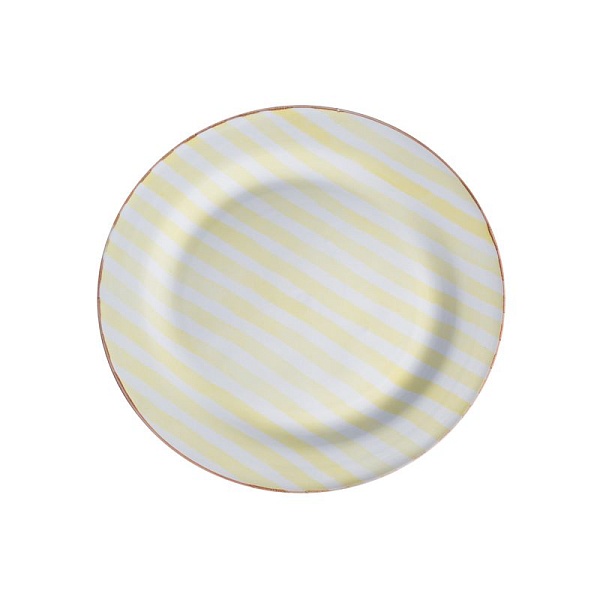 Тарелка с полями 260 мм в ассорт.