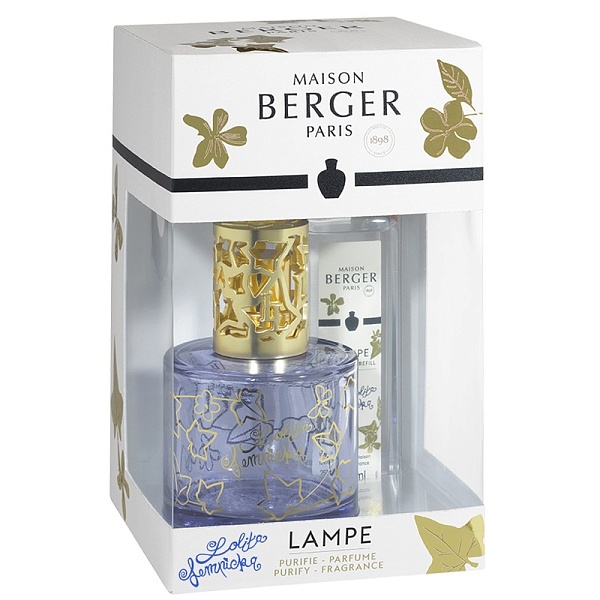 Набор лампа фиалковая мини и аромат сменный 250 мл Maison Berger Лолита Лемпика