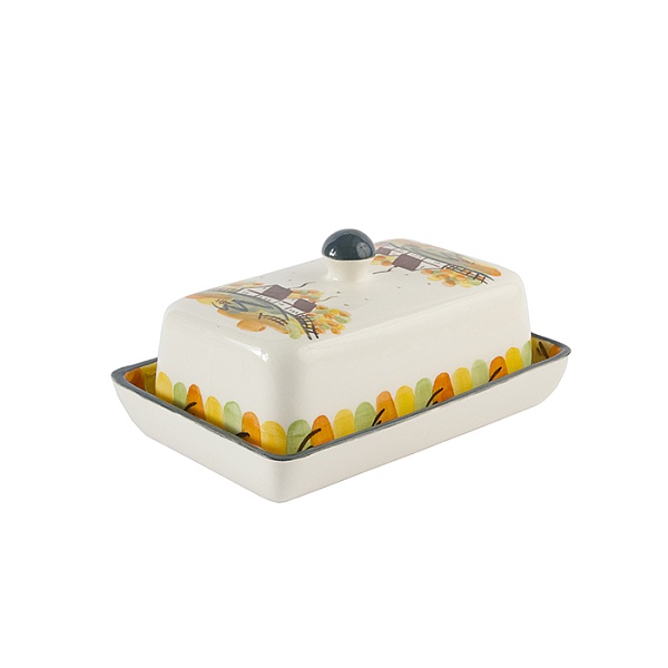 Маслёнка "Домики"