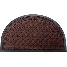 Коврик придв. влаговпит. 50х80 см Афины полукруг