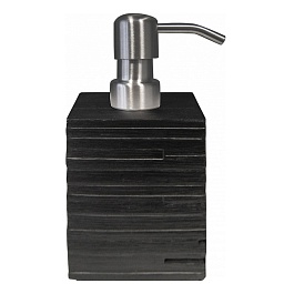 Дозатор для жидкого мыла 430 мл Ridder Brick чёрный