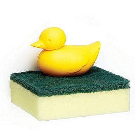 Держатель для губки Duck жёлтый