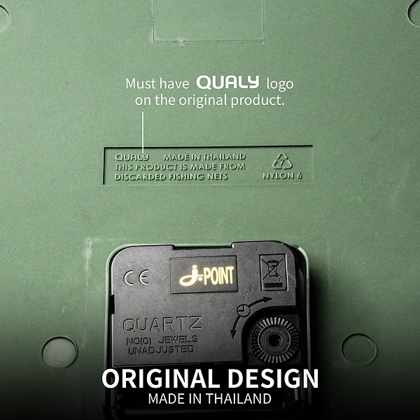 Часы настенные world wide waste, серые