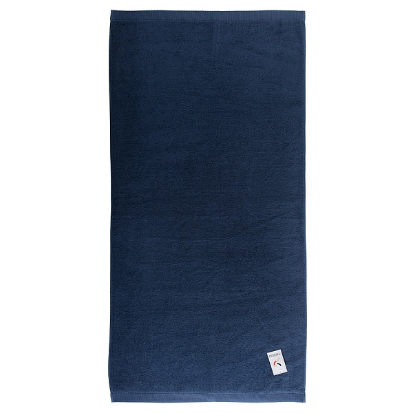 Полотенце банное 90 х 150 см Tkano Essential тёмно-синий