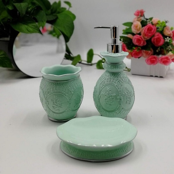 Набор аксессуаров для ванной Sofi de Marko №40 ментол