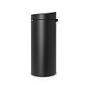 Мусорный бак 30 л Brabantia Touch Bin New чёрный