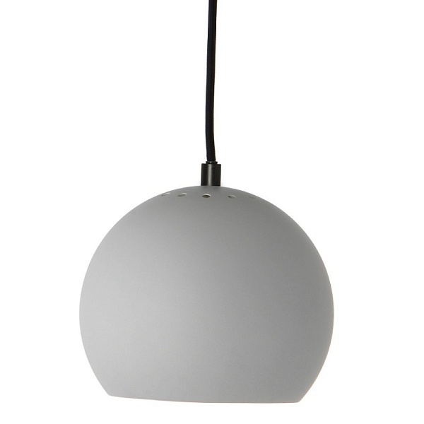 Лампа подвесная Frandsen Ball светло-серый матовый