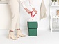 Встраиваемое мусорное ведро 25 л Brabantia Sort & Go тёмно-зелёный