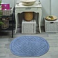 DEBORA (синий) Коврик для ванной 60х100