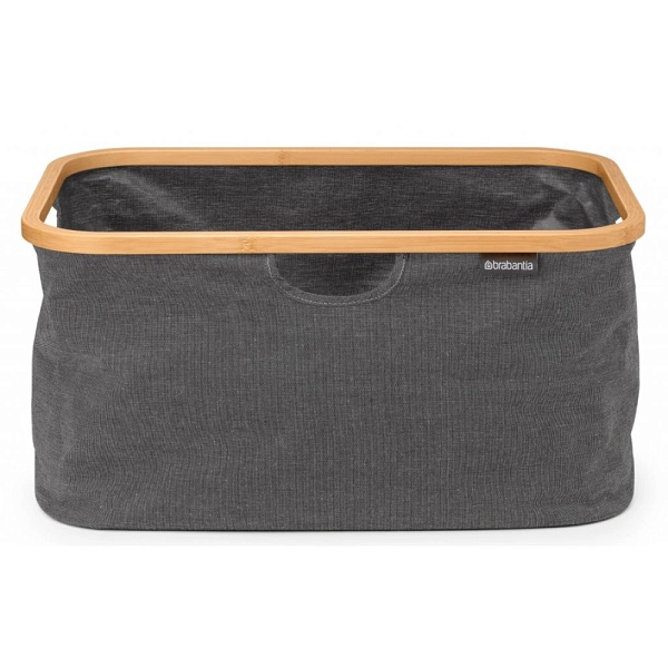 Складная корзина для белья 40 л Brabantia тёмно-серая