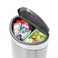 Мусорный бак 11 + 23 л Brabantia Touch Bin New cтальной матовый