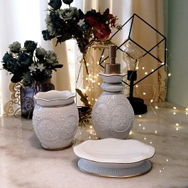 Набор аксессуаров для ванной Sofi de Marko №40 белый